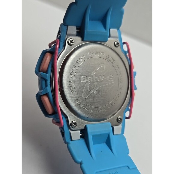 Casio Baby-G Blue and Pink Watch - Picture 9 of 11